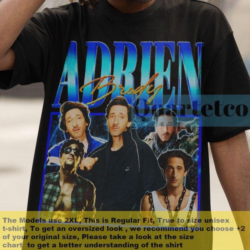 Vintage Adrien Brody Vintage 3 Vuitino Shirt Vintage Adrien Brody Vintage 3 Vuitino Shirt